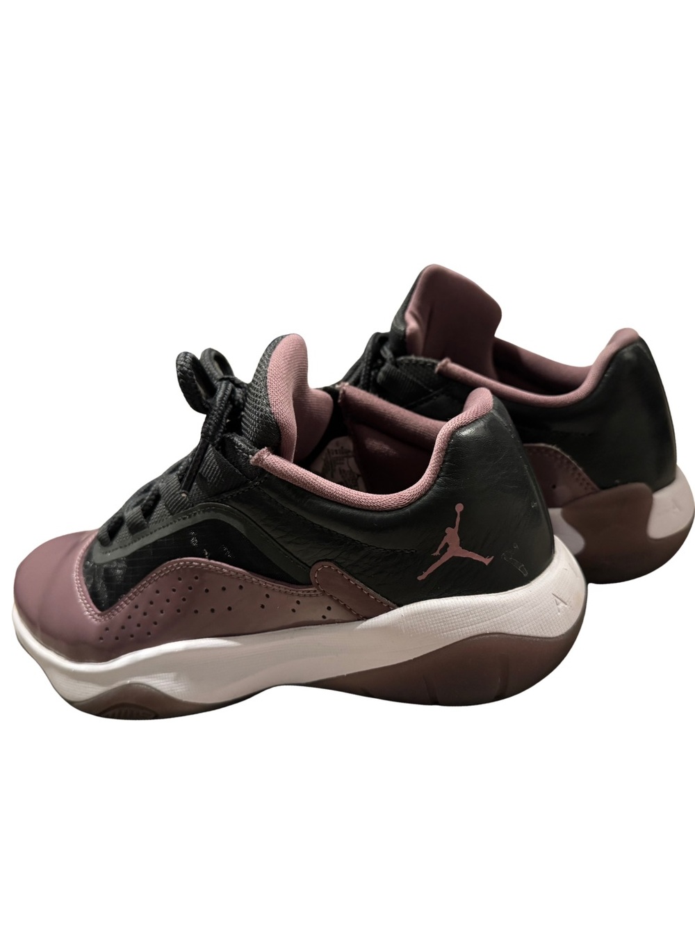 Jordan Women's Low-Top Sneakers in Mauve and Black